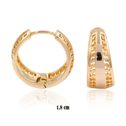 Kolczyki Xuping pozłacane 18k - MF36784